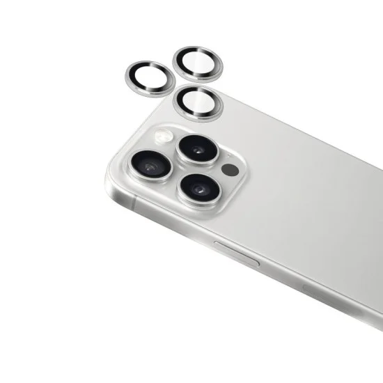 Torrii Bodyglass Iphone 16 Pro / Iphone 16 Pro Max Aluminium Camera Ring - Silver